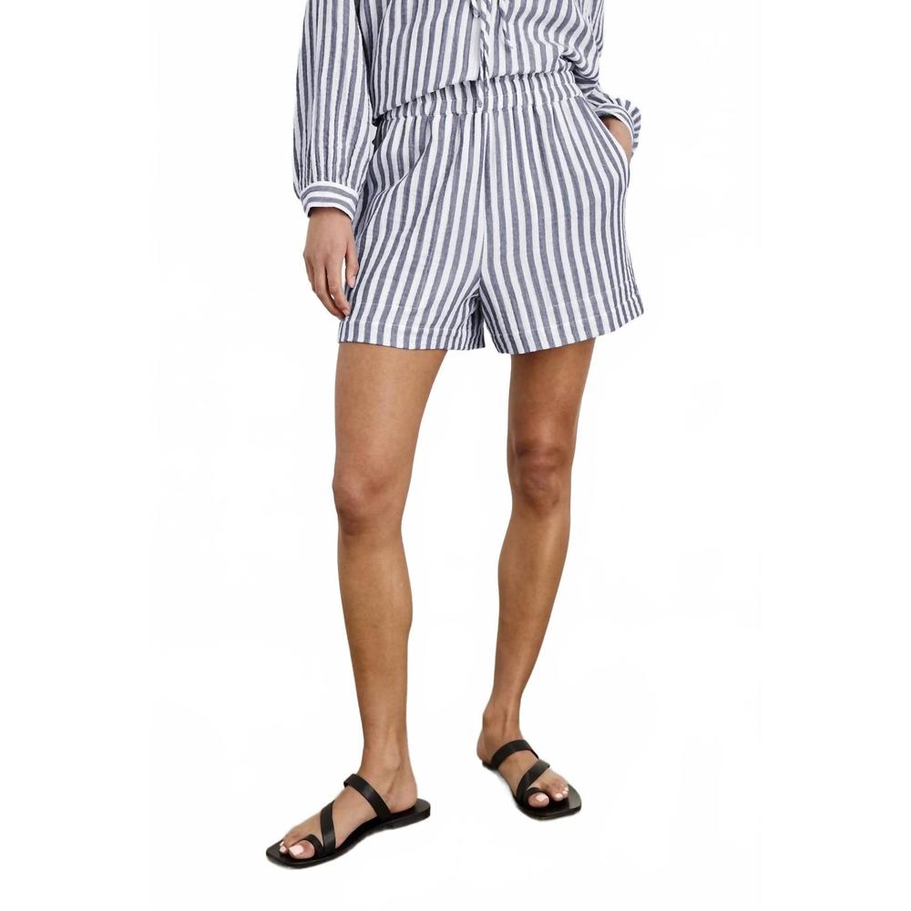 NEW RAILS leighton shorts in admiral stripe